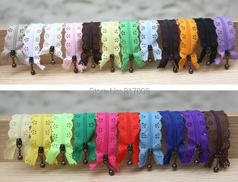 

aliexpress 20cm zippers lace nylon finish zipper for sewing wedding dress etc DIY