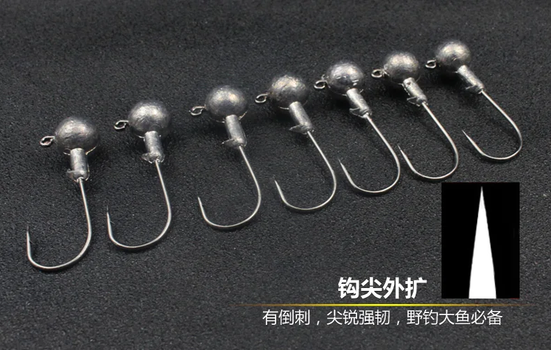 Pesca Iscas Lure Chumbo Jig Anzóis 1.75g 3.5g 4.7g 5.g 7g 9.3g