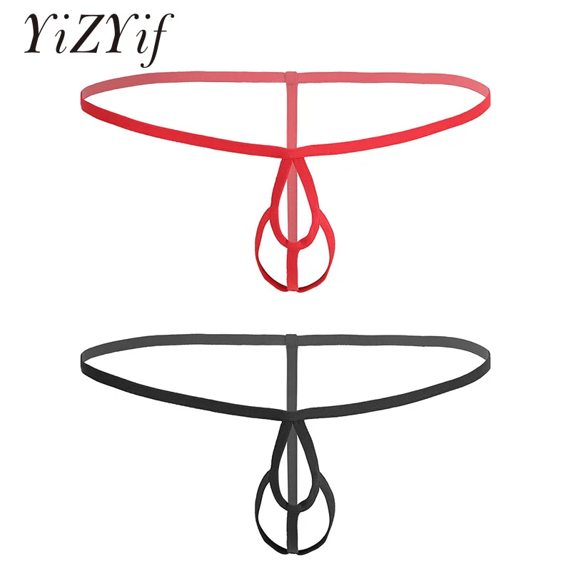 YiZYiF jockstrap стринги мужское нижнее белье homme без косточек и открытая попа бикини