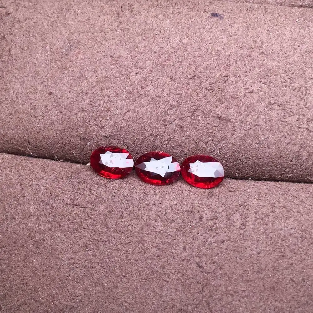 

Ruby 1.53ct Unheat oval Cut Natural red Ruby Pigeon Blood Red Loose Gemstones Rubi Loose Stones