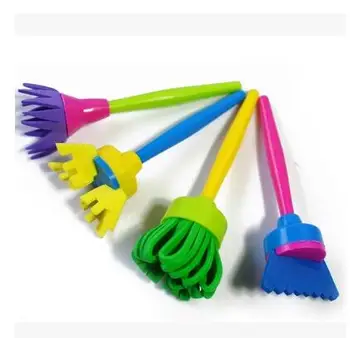 

Kids EVA sponge brush graffiti painting brush children washable thick-headed DIY cute rotary paintbrush art supplies papelaria
