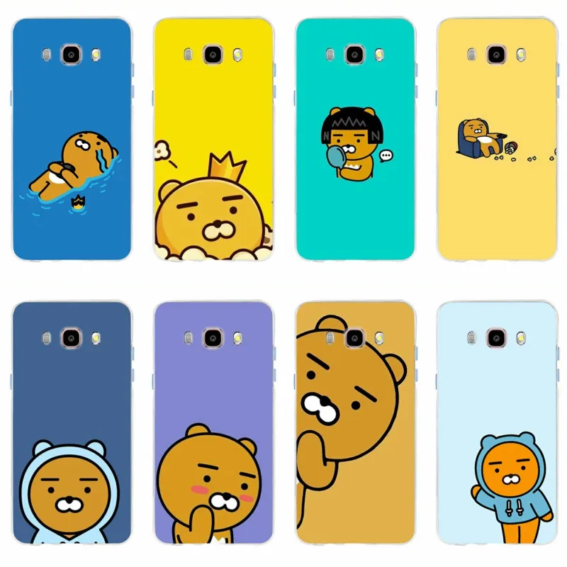 

Cartoon funny cocoa Picture the cover of mobile phone case TPU for Samsung Galaxy S6 S6edge S6Plus A7 S7edge S8 S9 A5 J5 J7 2016