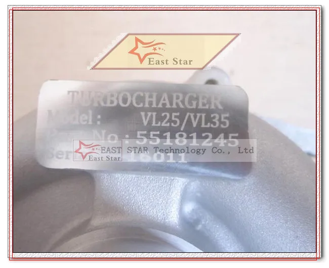 RHF4H VL35 VL25 VG400007 55181245 71783881 Turbo Turbocharger For FIAT Doblo Punto II Idea Lancia Musa 1.9 JTD 1.9L Multijet 8V 1.9TD 74KW (7)