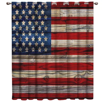 

American Flag Window Treatments Curtains Valance Room Curtains Large Window Window Curtains Dark Window Blinds Outdoor Bedroom
