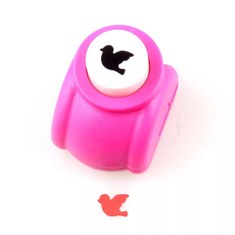 8mm 10mm Mini pigeon shape of hole punch DIY craft puncher for