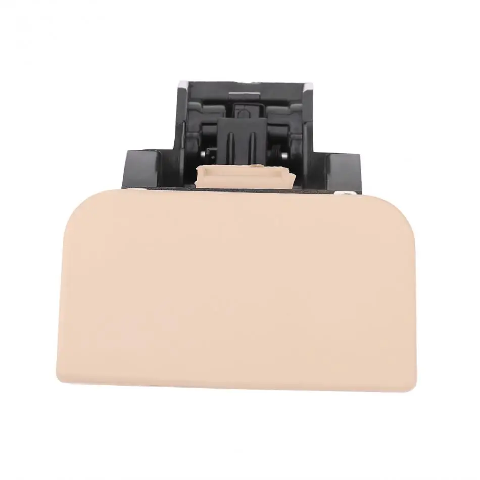 Car Glove Box Lock Latch Lid Handle No Hole Beige Color for Volkswagen Polo 2005 2006