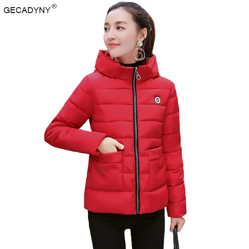 New Coats Jackets 2017 Fashion Wine Red Parka Hooded Winter Jacket New Coats Jackets 2017 Fashion Wine Red Parka Hooded Winter Jacket