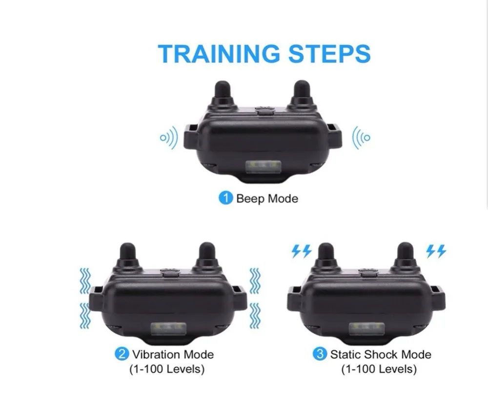 Пульт дистанционного управления для домашних животных 800 м ошейник для обучения собак, заряжаемый и водонепроницаемый ошейник для пчеловодства с вибрацией