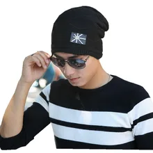 Зимние Повседневные шапочки в стиле хип-хоп, шапка для мужчин и женщин, теплые вязаные бархатные шапки, головные уборы для мужчин и женщин, вязаная шапка, теплые шапочки Gor