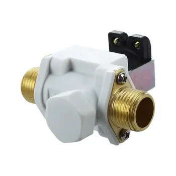 

1pc DC 12V New Electric Solenoid Valve Magnetic N/C Water Air Inlet Flow Switch 1/2" Induction cooker parts