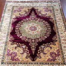 4'x6' персидский шелковый ковер ручной горячей коврики на продажу шелковый ковер с восточным рисунком мягкие ковры