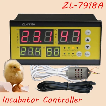 

Zl-7918A,100-240Vac,Multifunction Automatic Incubator,Incubator Controller,Temperature Humidity For Incubator,Xm-18