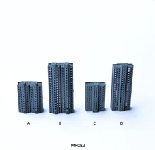 O escala HO N 1/500-1/800 trem Modelo kits de construção de plástico ABS