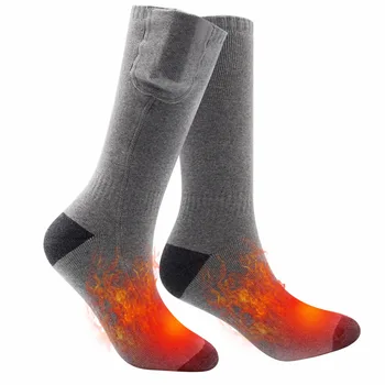

Outdoor Sports cycling socks electric socks heated Battery heated ski snowboard warm heating cotton socks skiing