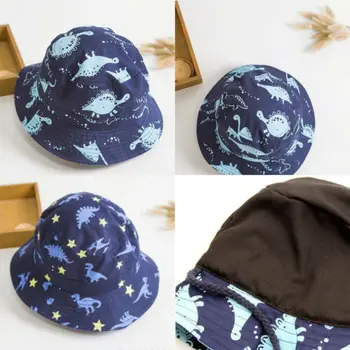 

Baby Girls Boys Kids Children Outdoor Cotton Bucket Hat Summer Beach Sun Cap