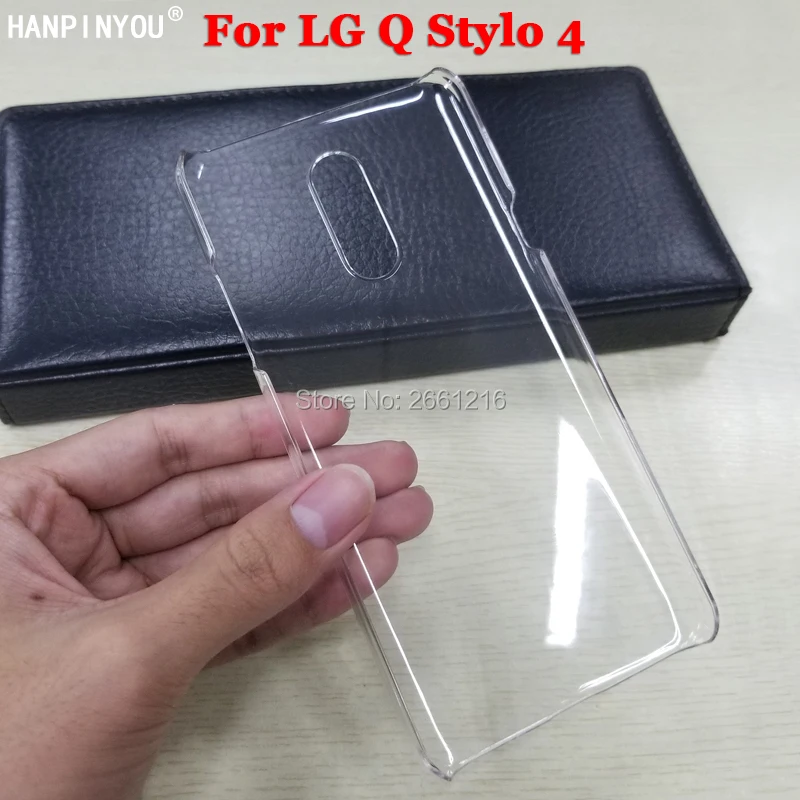 Новый Твердый чехол для LG Q Stylo 4 6 2 дюйма Ультратонкий Прозрачный жесткий