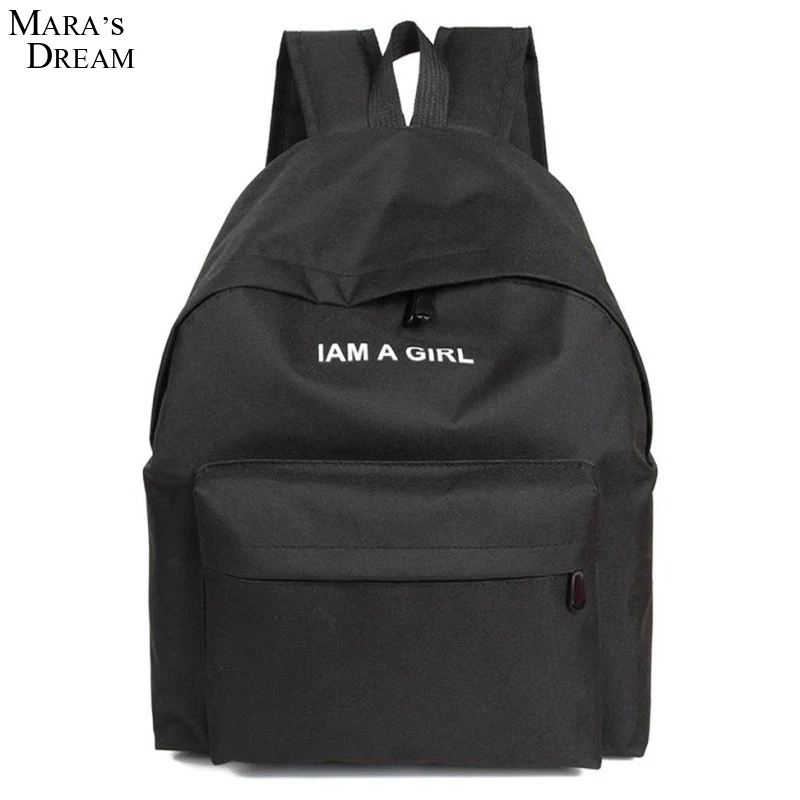 Mara Мечта Одежда для девочек и мальчиков холст рюкзак 2018 модные рюкзак школа сумка