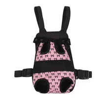 Переноска для собак, сумка в виде кота, с бантом, с рисунком «слинг хэндс-фри для питомцев щенком, Открытый Дорожный портфель