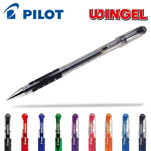 Pilot WINGEL BL-WG 0 38 мм 5 гелевая ручка черного цвета (Япония) | Канцтовары для офиса и
