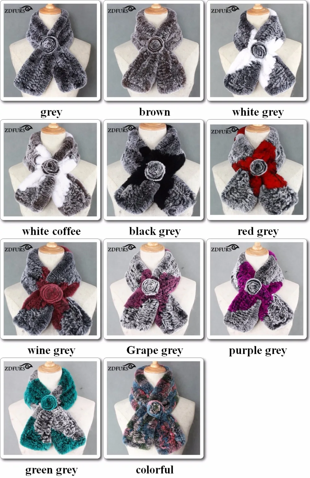 FXFURS женские зимние модные натуральный настоящий мех кролика кольцо шарф женские теплые шарфы натуральный мех шарф для женщин