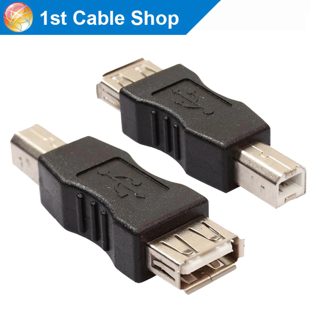 Buy USB A female to B male converter adapter USB AF to