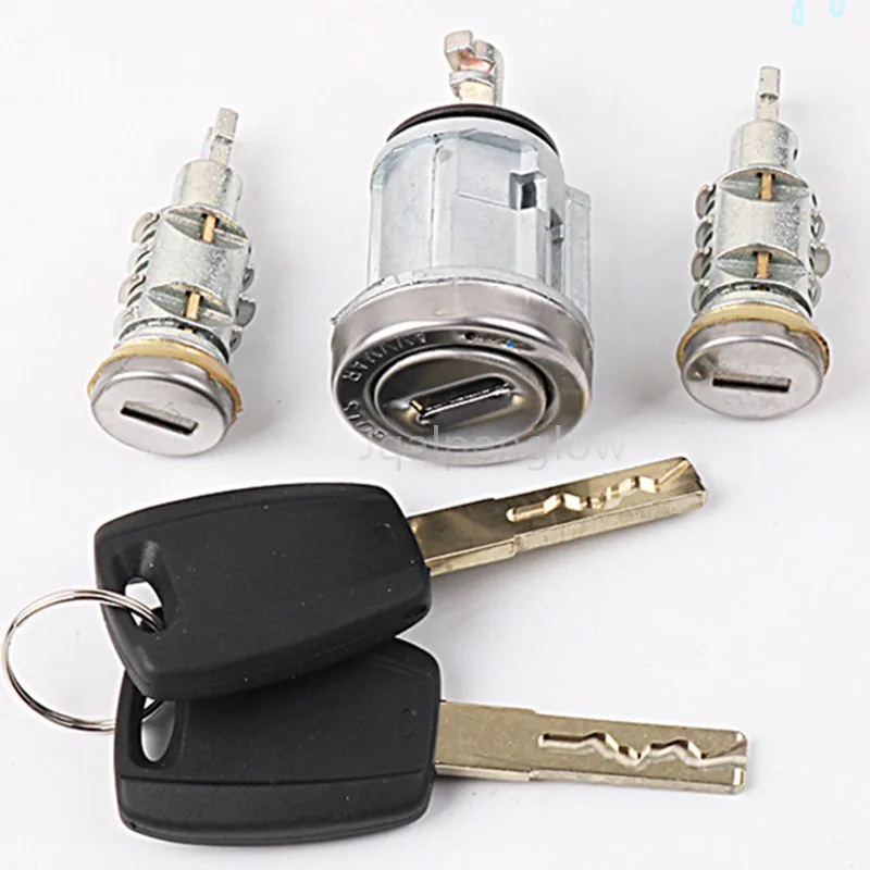

Car Accessories New Styling Lgnition Lock Set Key For Fiat Car Milling Lock Original Car Modified Car Door Cylinder