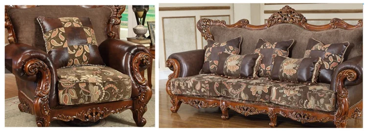 Роскошный диван Hevay коричневый большой цветочный синель занавес домашний диван кресло обивка толстый полиэстер вискозная ткань 280 см Ширина
