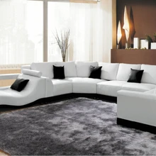 Современные угловые диваны и кожаные угловые диваны для дивана, набор мебели для гостиной