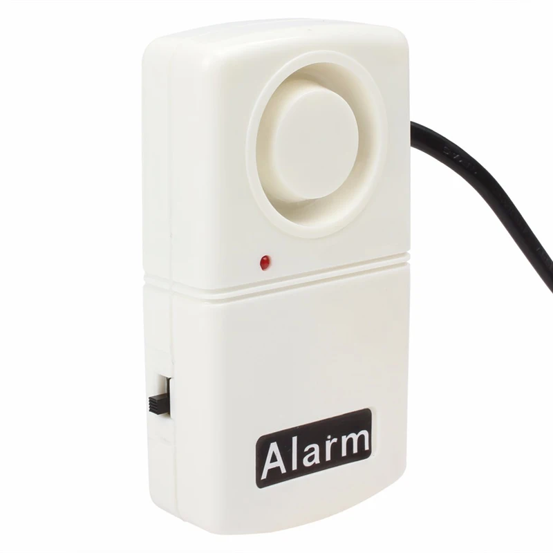 Новый 220V Power Failure Alarm Белый 120db домашней безопасности Светодиодный индикатор тревоги