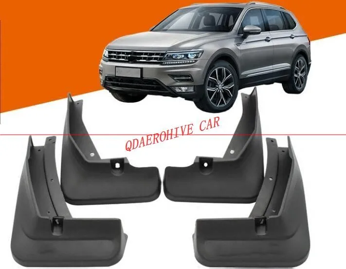 QDAEROHIVE MudFlaps Splash Guards For VW Tiguan 2 Mk2 2016 2017 2018