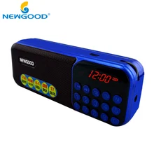 Mini Portable Radio Digital Radio receiver LCD Display FM Stereo Audio MP3 Music Radio Player For TF Card