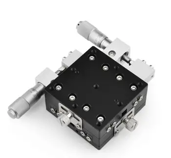 

Centre 2 axis Adjustable Precision Linear Stage Cross-roller Bearing XY 60X60mm