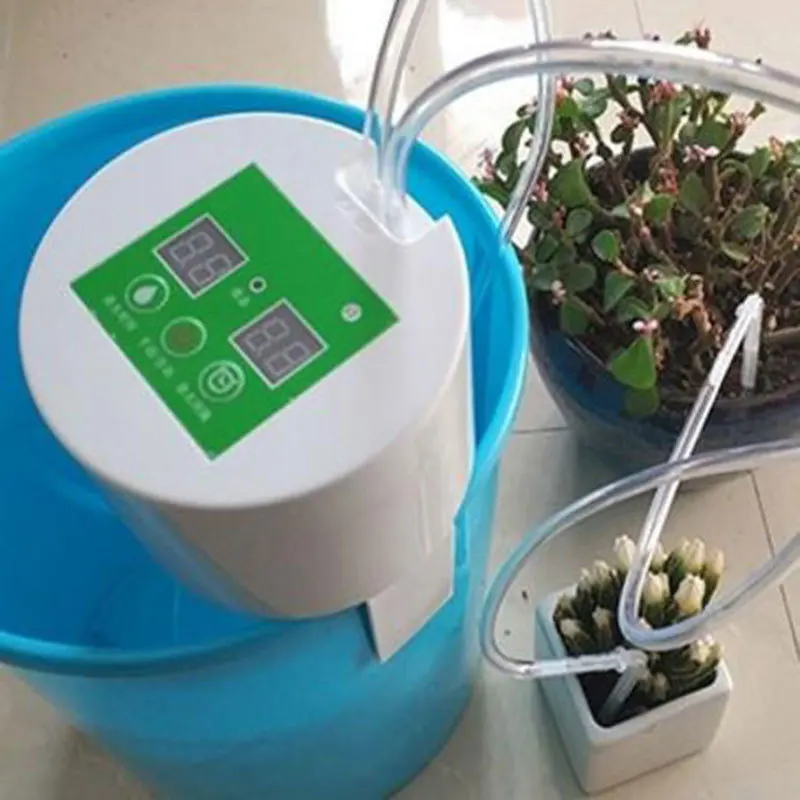 Automatic Watering Succulents Rechargeable Intelligent timed Device Balcony Office Potting Watering Kits Drip Irrigation Suit Automatic Watering Succulents Rechargeable Intelligent timed Device Balcony Office Potting Watering Kits Drip Irrigation Suit