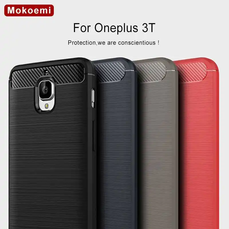 

Mokoemi Fashion Shock Proof Soft Silicone 5.5"For Oneplus 3T Case For Oneplus 3 Cell Phone Case Cover