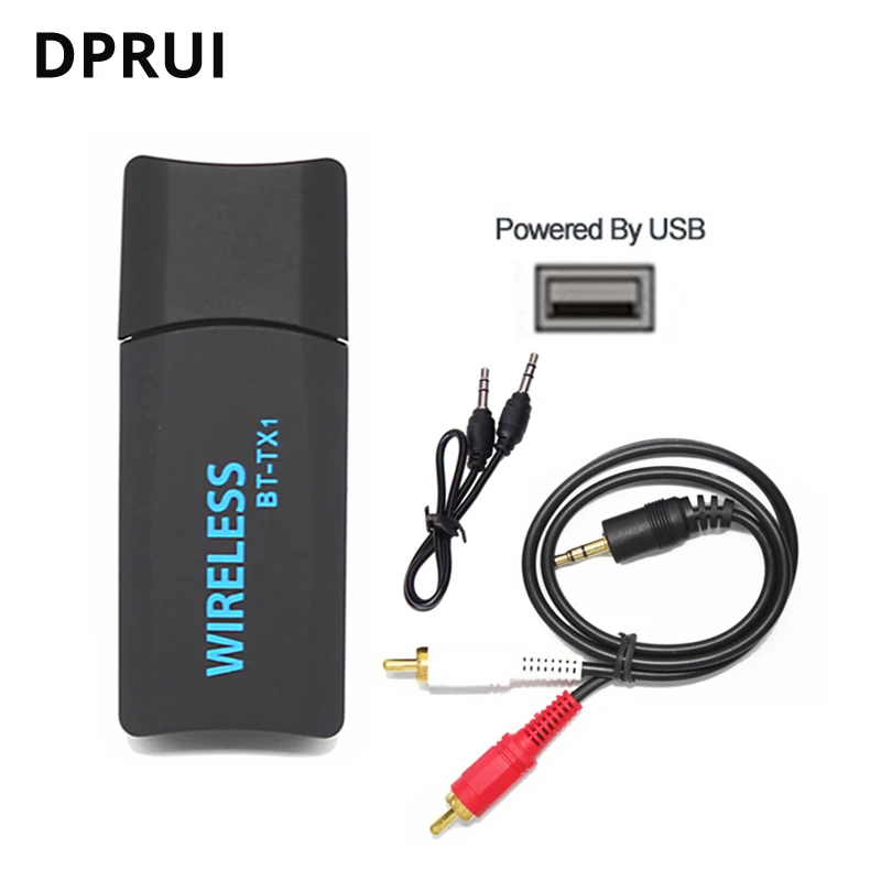 Bluetooth передатчик приемник портативный стерео аудио 4 2 беспроводной USB адаптер для