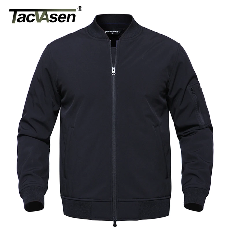

TACVASEN Army Camouflage Men Bomber Jacket Coat Military Tactical Jacket Winter Waterproof Soft Shell Pilot Jacket TD-YCXL-042