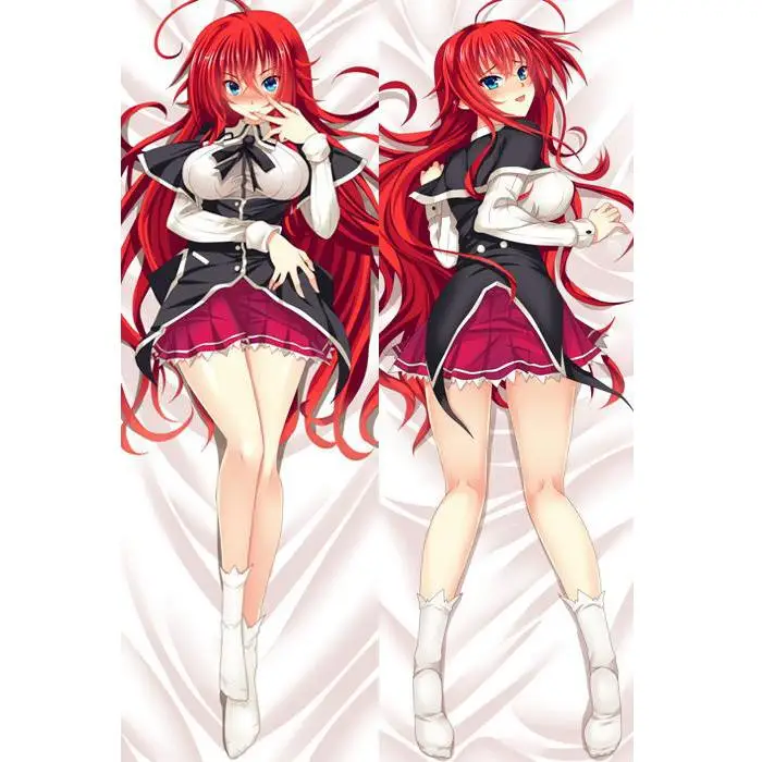 

New Japanese Cool Anime Pillowcase High School DxD Rias Gremory Otaku Dakimakura Gift Bedding Hugging Body Pillow Case 150x50 CM