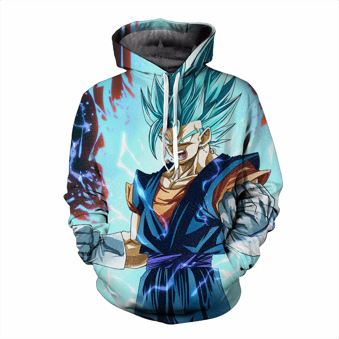 Dragon Ball Z Saiyan Armor Hoodie 3d Hoodies Pullovers