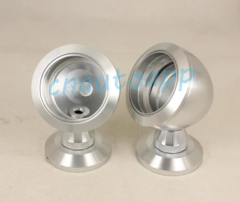 

Car Tweeter Aluminium Base Speaker Boxes For VW / Toyota / Skoda / Mazda / Hyundai / Peugeot etc - Silver ( One Pair )