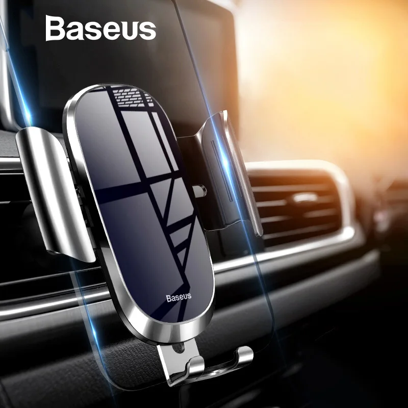 Baseus Car Phone Holder for iPhone Samsung Mobile Phone Holder Stand