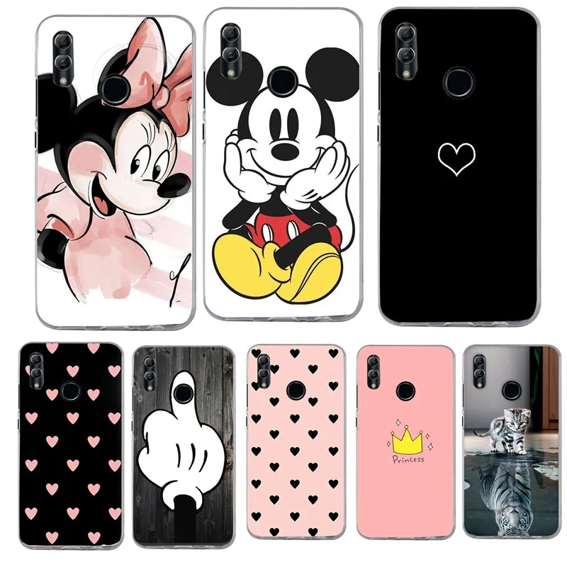 For Coque Huawei Mate 20 Lite Case for P Smart 2019 Cute Cat Soft Silicone Cover Fundas P20 |