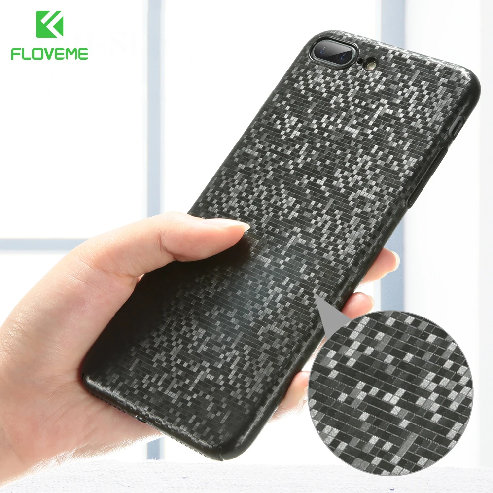 

FLOVEME Mosaic Hard Case for iPhone 8 X 7 plus Cases for iPhone 6 6s 8 plus Ultra Slim Cool PC Smartphone Cover Capa Fundas
