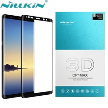 Tempered Glass sFor Samsung Galaxy Note 8 Screen Protector NILLKIN 3D CP+ Full Cover Protective Glass For Samsung Galaxy Note 8