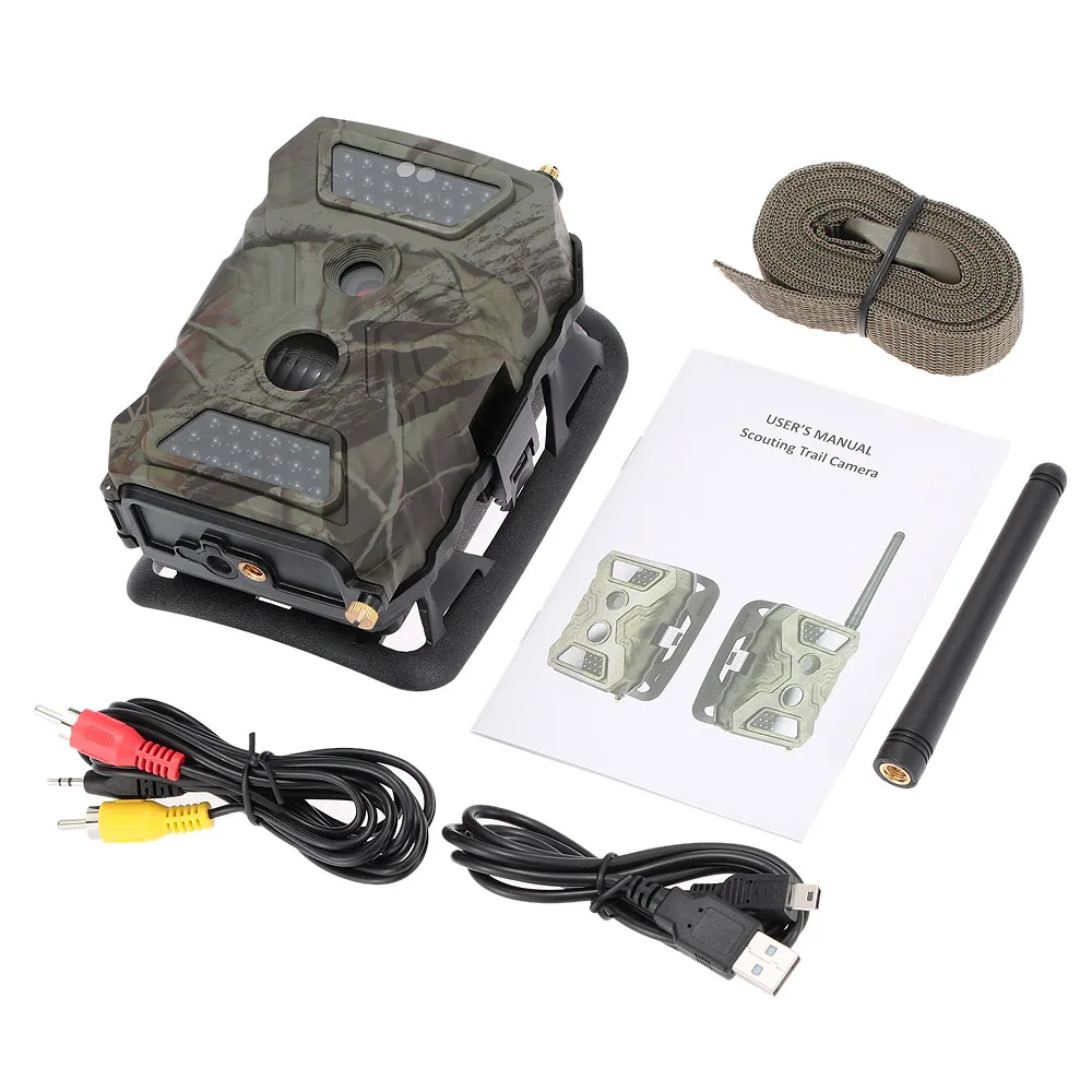 

12MP HD Digital Scouting Hunting Trail Camera Trap Wildlife 940nm IR LED Video Recorder Waterproof Night Vision Cameras Wildlife
