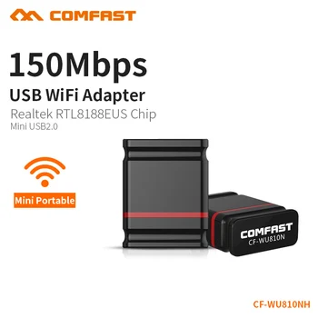 

10pcs Usb wifi adapter 150mbps Laptop ethernet adapter wireless adapter usb network card wireless dongle COMFAST CF-WU810N