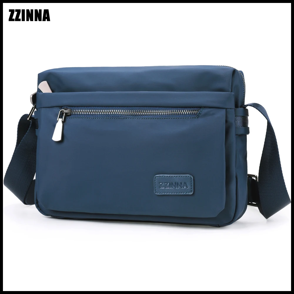 

ZZINNA Summer Male Shoulder Wallet Bag Easy Wild Urban Style Purse For Men Muese Mini Crossbody Bag Sling Sumka Water Repellent