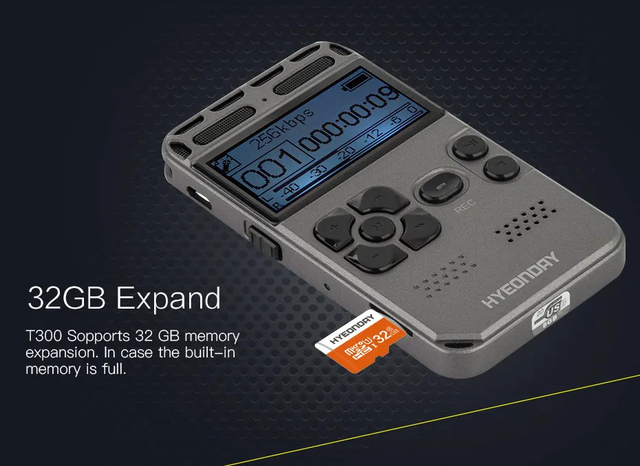 rechargeable recorder