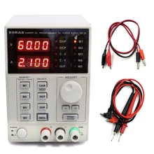 KORAD KA6002P 60V2A Adjustable Programmable Power Supply Digital Control DC Regulated Power Supply RS232 USB Interface KORAD KA6002P 60V2A Adjustable Programmable Power Supply Digital Control DC Regulated Power Supply RS232 USB Interface