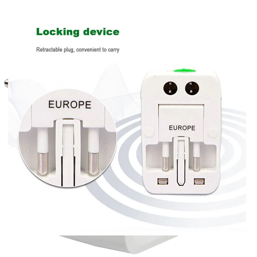Universal Electric Plug Power Socket-Adapter Travel All In One AC Power Converter Adaptor-018