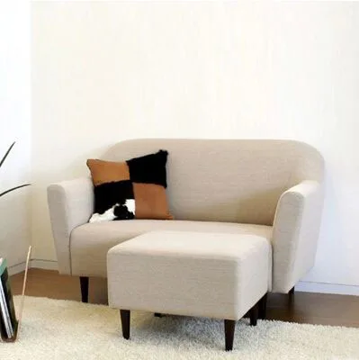European Style Relaxation Sectional Sofa Creamy White And Dark Sectional Sofa Creamy White